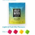 JELLY BITES – LIGHT AND FRUITY MIX – 500MG CBD *SALE*