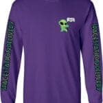 SPACESTATION LONG SLEEVE SHIRT - ROYAL PURPLE