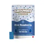 GROUNDED - 1000MG HIGH DOSE BRICKS - BLUE RASPBERRY