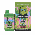 PACKMAN – GUAVA CRUSH – LIVE RESIN + LIQUID DIAMOND VAPES – 2 GRAMS