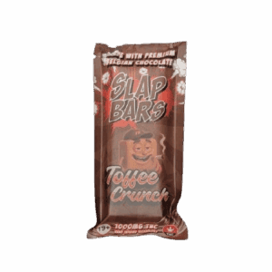 SLAPS CHOCOLATE BARS - TOFFEE CRUNCH - 1000MG THC