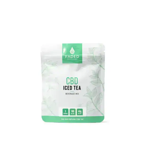 FADED BEVERAGES - CBD ICED TEA - 100MG