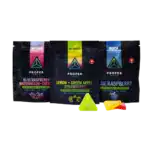 PROPER EXTRACTS PREMIUM LIVE RESIN INFUSED GUMMIES - BLUE RASPBERRY - 1080MG THC