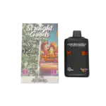 STRAIGHT GOODS 6 GRAM DUEL CHAMBER DISPOSABLE VAPE PEN - BILLY KIMBER X PEANUT BUTTER BREATH