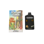 STRAIGHT GOODS 6 GRAM DUEL CHAMBER DISPOSABLE VAPE PEN - JAFFA ORANGE X SEQUIOA