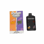 STRAIGHT GOODS 6 GRAM DUEL CHAMBER DISPOSABLE VAPE PEN - ORANGE SODA X GRAPE SODA