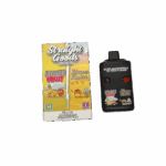 STRAIGHT GOODS 6 GRAM DUEL CHAMBER DISPOSABLE VAPE PEN - STONED FRUIT X LEBANESE HASHISH