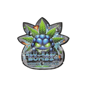 BLUE RASP BOMBS - 1000MG THC