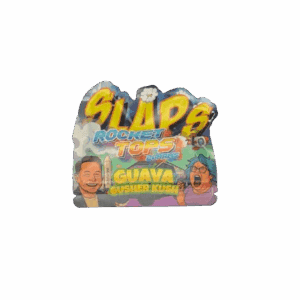 SLAPS ROCKET TOPS - 2 GRAM LIQUID DIAMOND CARTS - GUAVA GUSHER KUSH