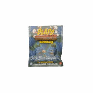 SLAPS BRICKS - SOUR BLUE RASPBERRY - 4000MG THC