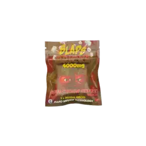 SLAPS BRICKS - SOUR CHOKIN' CHERRY - 4000MG THC