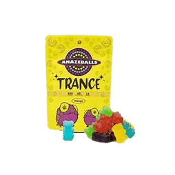 AMAZEBALLS TRANCE GUMMIES - 840MG THC - MANGO