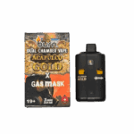 BURN LIFESTYLE CO - 6 GRAM DUAL CHAMBER DISPOSABLE VAPE - ACAPULCO GOLD + GAS MASK