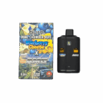 BURN LIFESTYLE CO - 6 GRAM DUAL CHAMBER DISPOSABLE VAPE - BLUEBERRY CHEESE + AMG