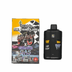 BURN LIFESTYLE CO - 6 GRAM DUAL CHAMBER DISPOSABLE VAPE - CAFE RACER + GALACTIC GAS