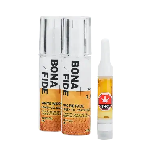 BONAFIDE - 1 GRAM HONEY OIL CARTRIDGE - WHITE WIDOW - Image 2