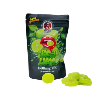 MAMA ANNES -  1500MG THC GUMMIES - KEY LIME