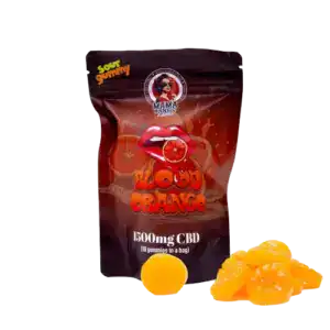 MAMA ANNES -  1500MG CBD GUMMIES - BLOOD ORANGE