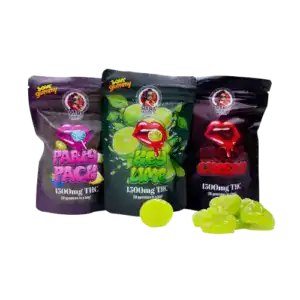 MAMA ANNES -  1500MG THC GUMMIES - BLUE RASPBERRY