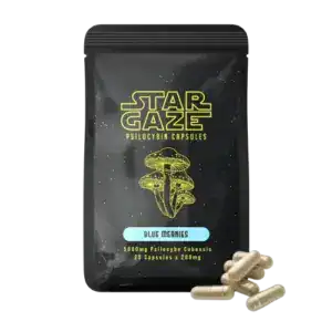 STARGAZE - 5000MG MUSHROOM CAPSULES - BLUE MEANIES