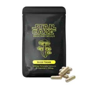 STARGAZE - 5000MG MUSHROOM CAPSULES - GOLDEN TEACHER