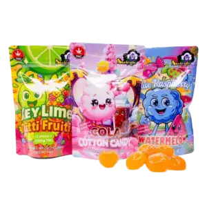 SKY HIGH EDIBLES - 3000MG THC - PEACH & ROYAL RASPBERRY