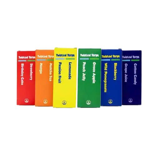 TWISTED TERPS PREMIUM DISPOSABLE 2 GRAM VAPE – VANILLA + LEMON CHERRY - Image 2