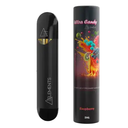 ULTRA CANDY DISPOSABLE 2 GRAM VAPES - RASPBERRY