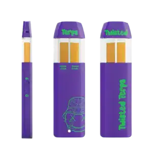 TWISTED TERPS PREMIUM DISPOSABLE 2 GRAM VAPE - ORANGE BLAST + MINI DONUT