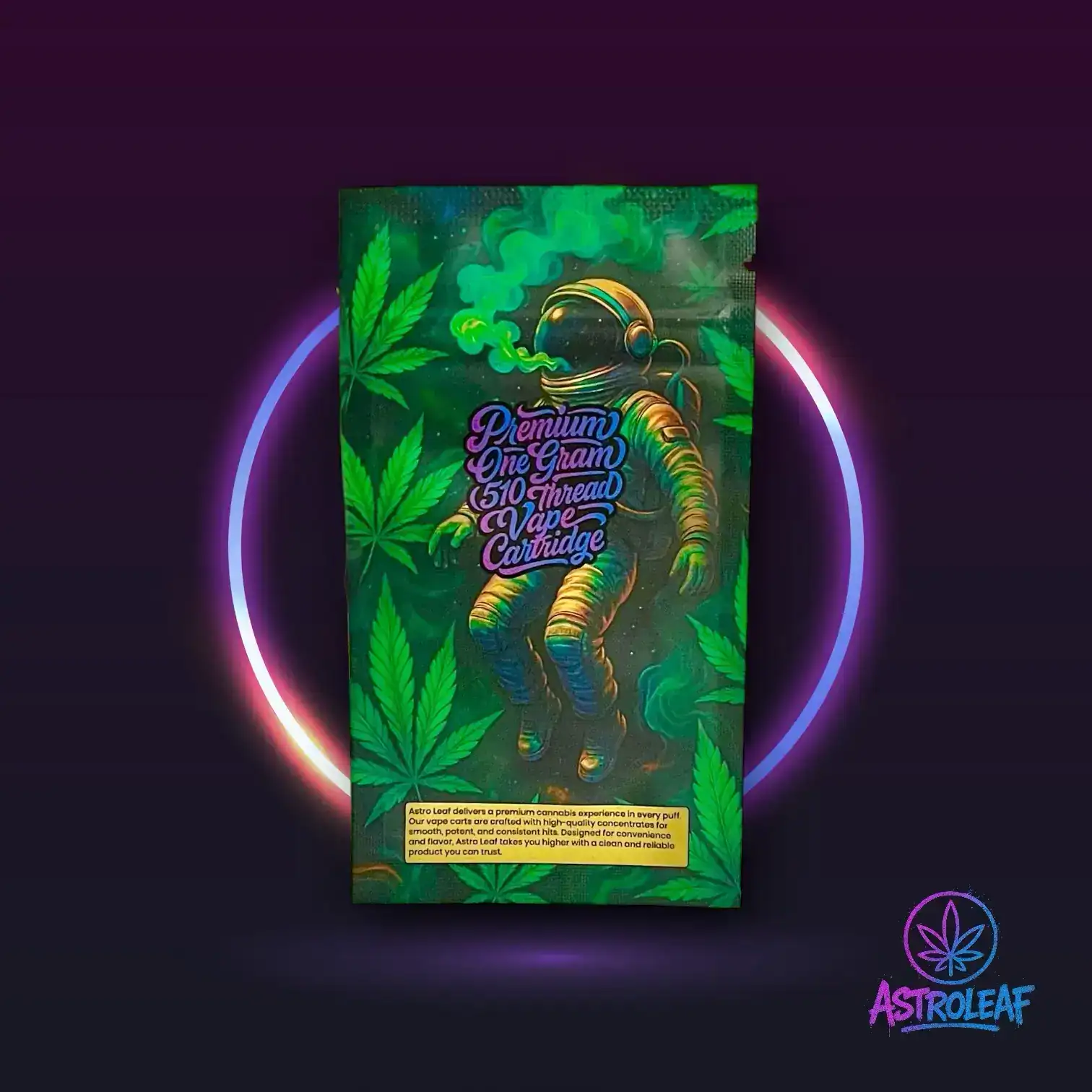 ASTRO LEAF 1 GRAM VAPE CARTS - PINA COLADA - Image 2