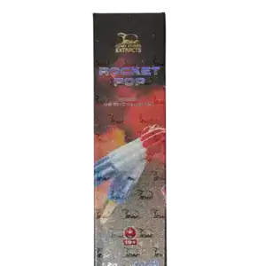 HONEY BADGER 2GRAM D9 THC VAPE PEN - ROCKET POP