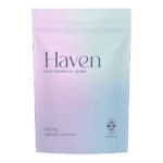 HAVEN - MUSHROOM GUMMIES - BLUE RASPBERRY + GRAPE (3500MG PSILOCYBIN)