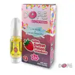 DOPE - LIVE RESIN + LIQUID DIAMONDS VAPE CART (2 GRAMS) - DURBAN POISON STRAWBERRY
