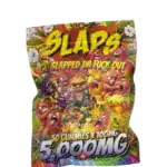HASH WARS - SLAPS GUMMIES - 50 PIECES VARIETY PACK - 5,000MG THC
