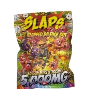 HASH WARS - SLAPS GUMMIES - 50 PIECES VARIETY PACK - 5,000MG THC