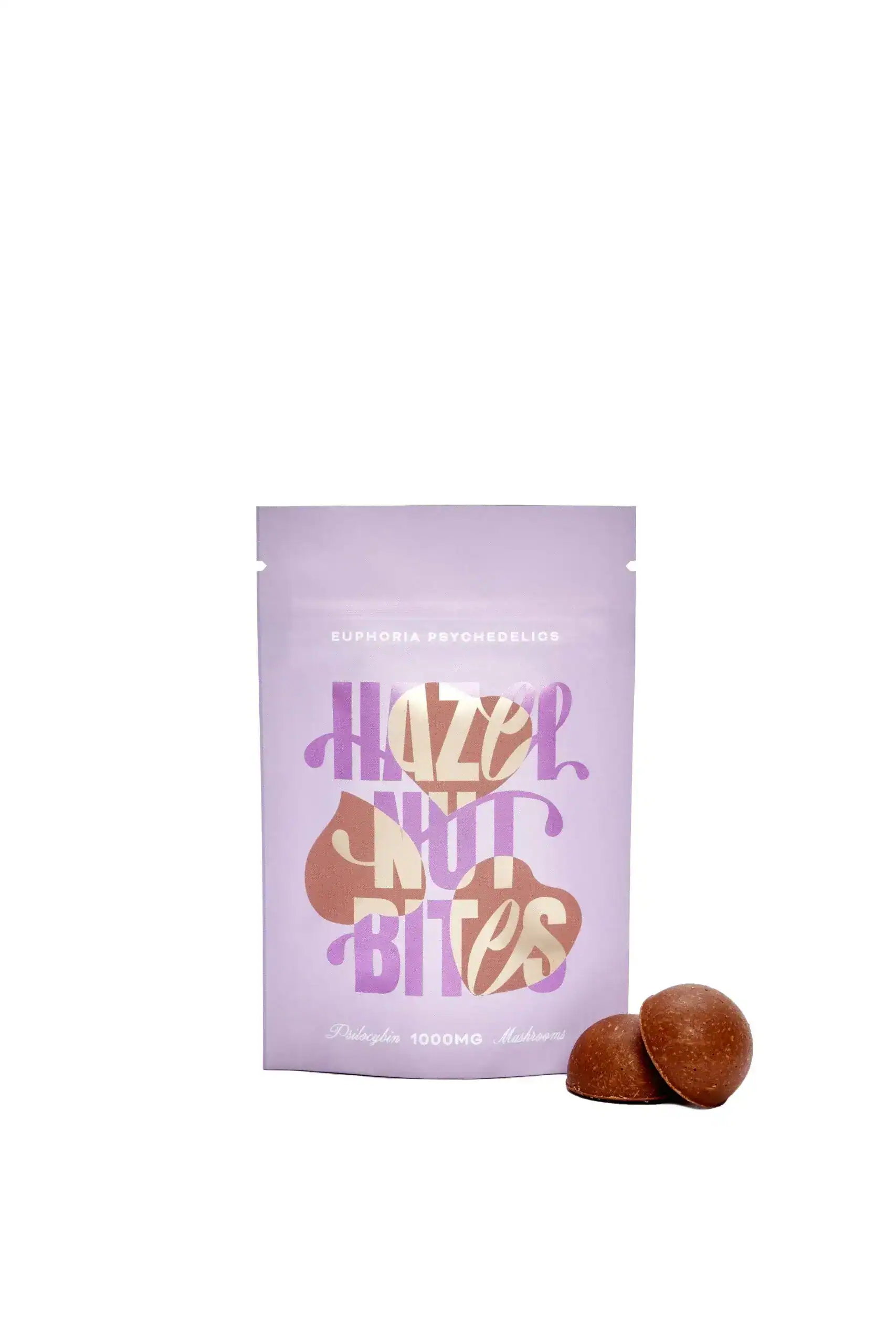 1000MG MUSHROOM HAZELNUT BITES - 1000MG (EUPHORIA PSYCHEDELICS)