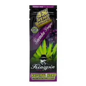 KINGPIN HEMP WRAPS - GOOMBA GRAPE