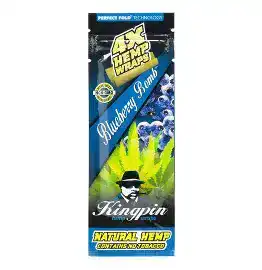 KINGPIN HEMP WRAPS - BLUEBERRY BOMB