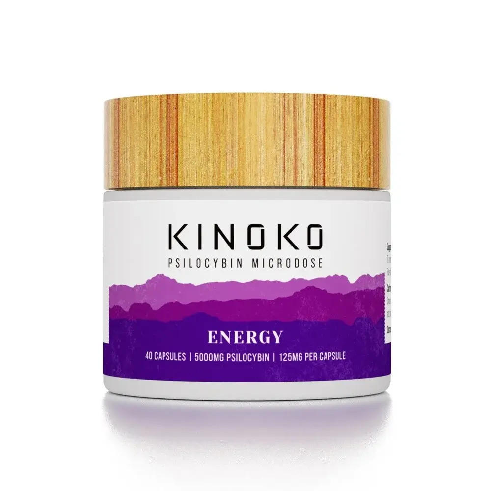 KINOKO - 5000MG PSILOCYBIN MICRO CAPS - ENERGY