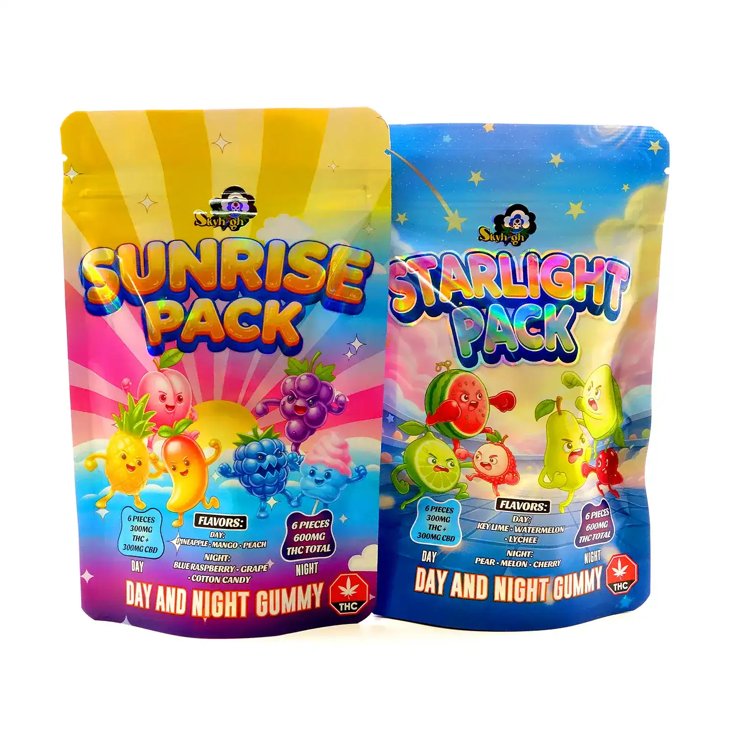 DAY AND NIGHT GUMMIES - STARLIGHT PACK (SKY HIGH) - Image 2
