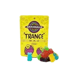 AMAZEBALLS TRANCE GUMMIES - 840MG THC - MANGO