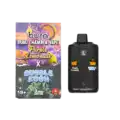 BURN LIFESTYLE CO - 6 GRAM DUAL CHAMBER DISPOSABLE VAPE - PURPLE LEMONADE + BUBBLE KUSH