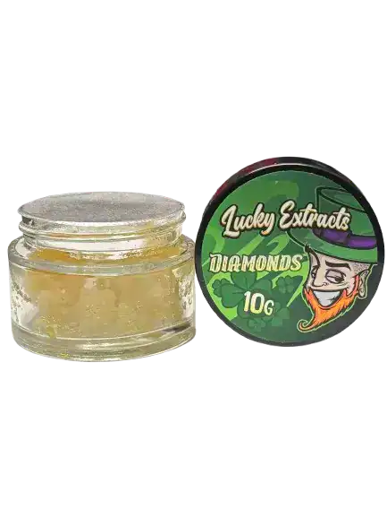 LUCKYEXTRACTS10GRAMDIAMONDS LUCKY EXTRACTS - 10G JAR DIAMONDS - INCREDIBLE HULK