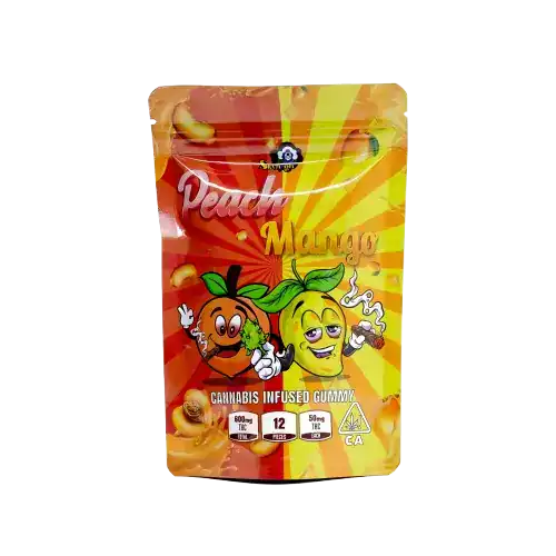 PeachMango-Skyhigh600MG (2) SKY HIGH EDIBLES - 600MG THC - ASSORTED FRUIT