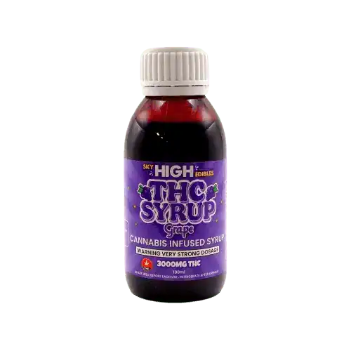 SKYHIGHSYRUPGRAPE SKY HIGH - THC SYRUP (3000MG) *FLAVORS IN DESCRIPTION!*