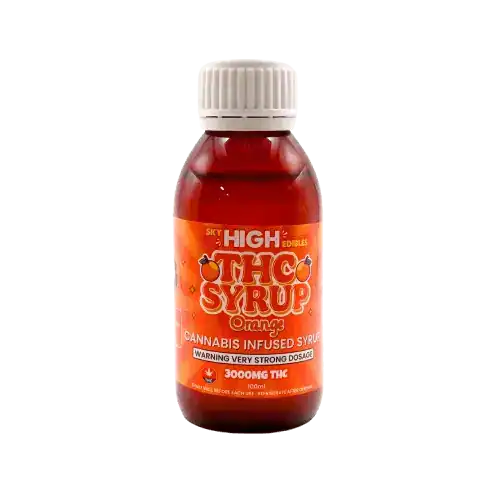 SKYHIGHSYRUPORANGE SKY HIGH - THC SYRUP (3000MG) *FLAVORS IN DESCRIPTION!*