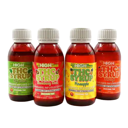 SKYHIGHTHCSYRUP3000MGCOLLAGE SKY HIGH - THC SYRUP (3000MG) *FLAVORS IN DESCRIPTION!*