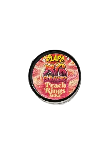 SLAPS5GRAMBALLERPEACHRINGS SLAPS - LIVE RESIN (5 GRAM BALLER JAR) - PEACH RINGS