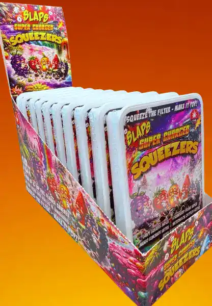 SLAPSSQUEEZERSCARTON SLAPS - SUPER CHARGED SQUEEZERS