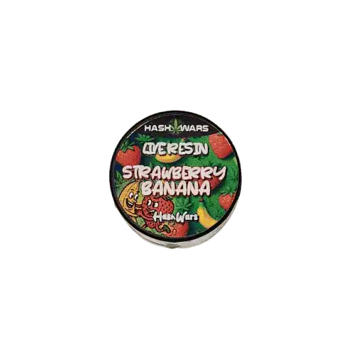 strawberrybananahashwarsliveresin-1 STRAWBERRY BANANA LIVE RESIN - 2 GRAM JAR